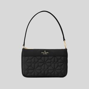 Kate Spade Black Quilted Convertible Wrislet